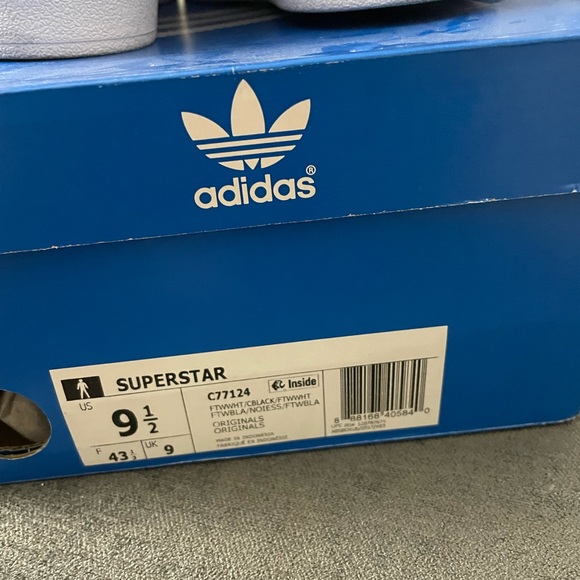 Worn 1 Time! Adidas Mens Sneakers 9 1/2 - Picture 4 of 4